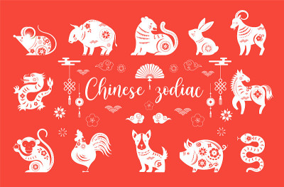 中国新年，是中国十二生肖的象征