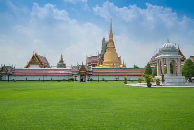 窟Phra Keow。曼谷的皇家寺庙。