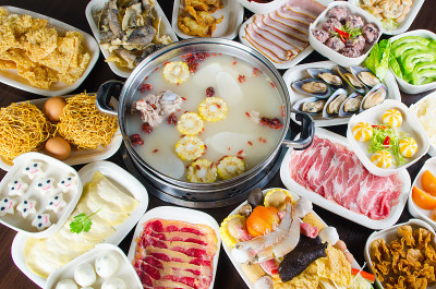 中式火锅煮