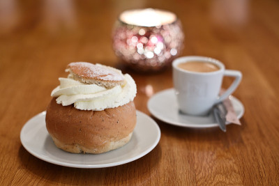 Semla与咖啡