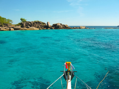 Similan群岛的海湾