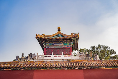 中国北京紫禁城的古代皇家宫殿