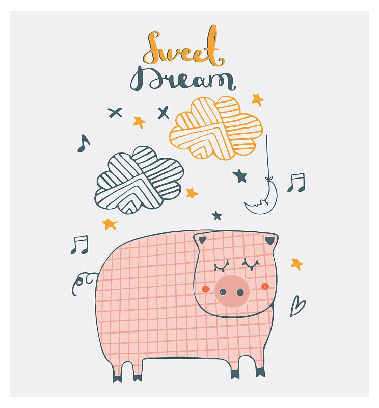 piggy dreaming