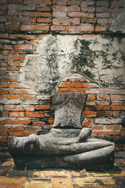 泰国大城府那空寺玛哈塔寺