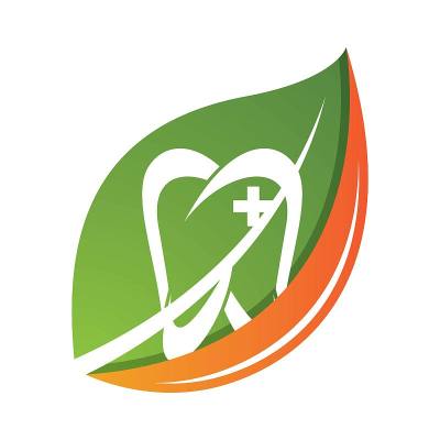 牙科标志矢量图标