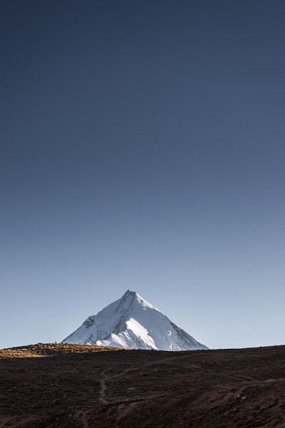 喜马偕尔邦的雪山