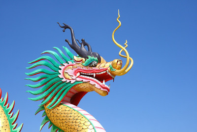 龙的雕像