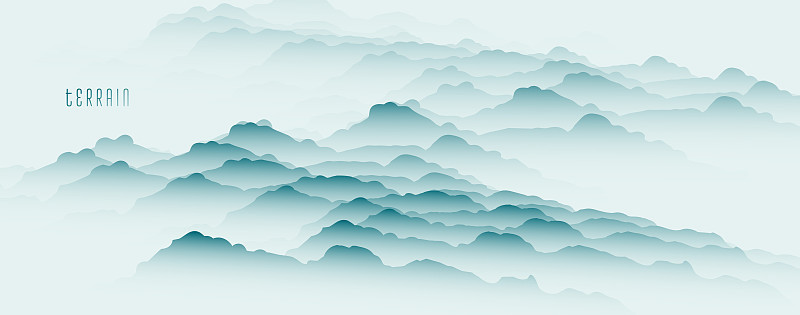 三维流体渐变颜色矢量抽象背景，立体动态造型，流动色彩设计元素，时尚现代风格。