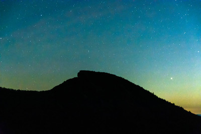 鹰嘴山的星星