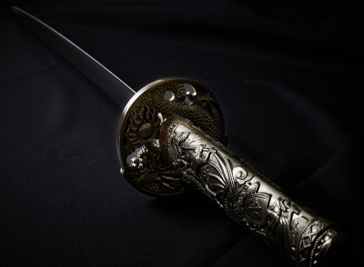 武士刀的柄