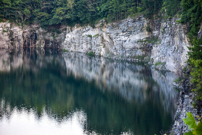 亚特兰大水库和公园景观