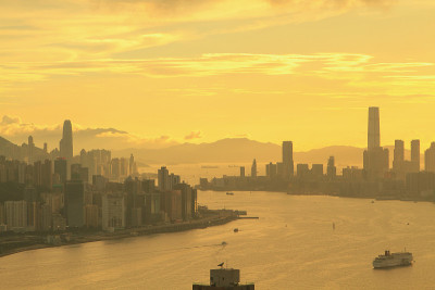 从魔鬼峰眺望维多利亚港