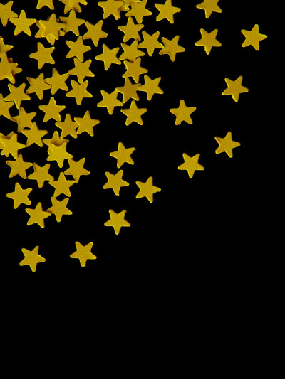 金色星星了