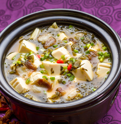 蔬菜豆腐汤