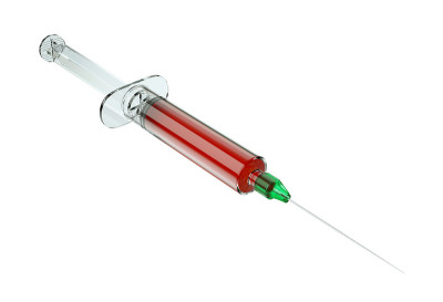 医用注射器或注射用药物隔离白色