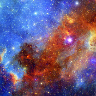 星云的空间背景