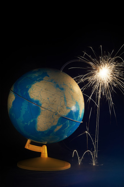 Globe-bomb !
