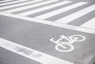 公路上有自行车道