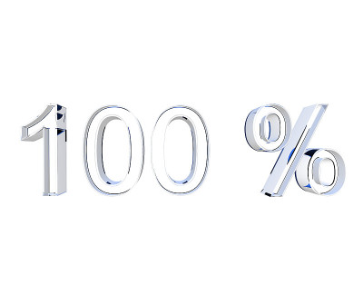 100%