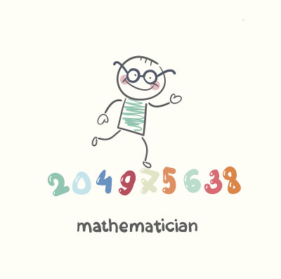 数学家在数字上运行