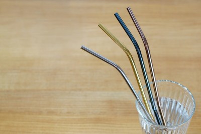 彩色金属吸管，环保配件