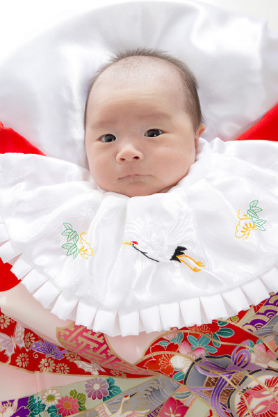 宫崎步，日本新生儿的传统仪式。
