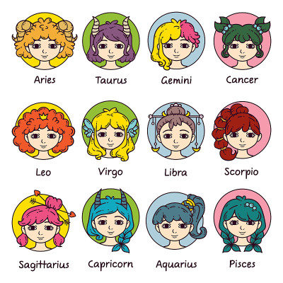 作为女人的星座。