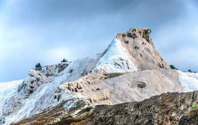 土耳其的Pamukkale山