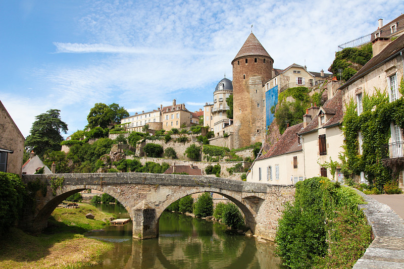 Semur-en-Auxois,勃艮第