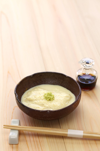 豆腐皮生鱼片，日本素食