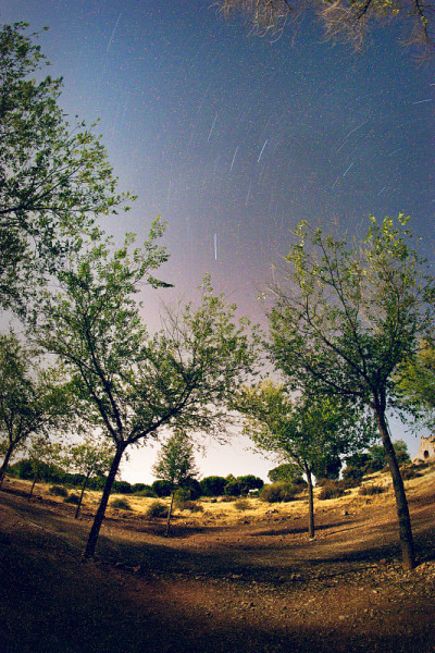 晚上星星