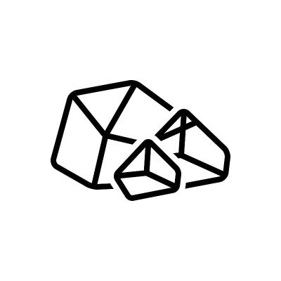 粗糙的水晶