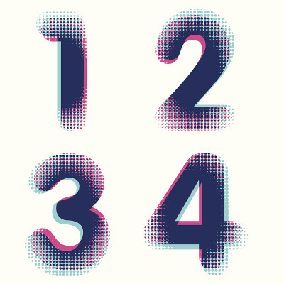 矢量点阵位图图形数字