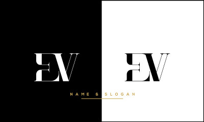 EV,VE抽象字母标志字母组合