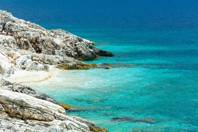 夏季海岸景观(希腊)