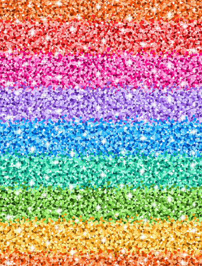 Vector seamless colorful rainbow gradient sparkle 