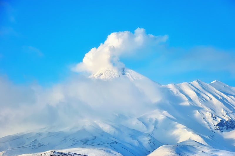 火山在俄罗斯