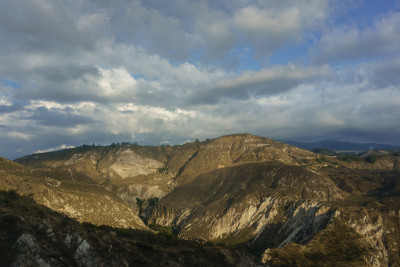 厄瓜多尔的路边风景