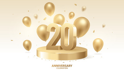 20周年庆典背景