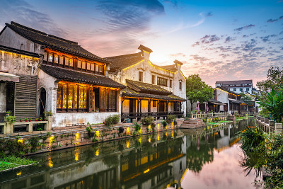 无锡当口古镇古建筑景观