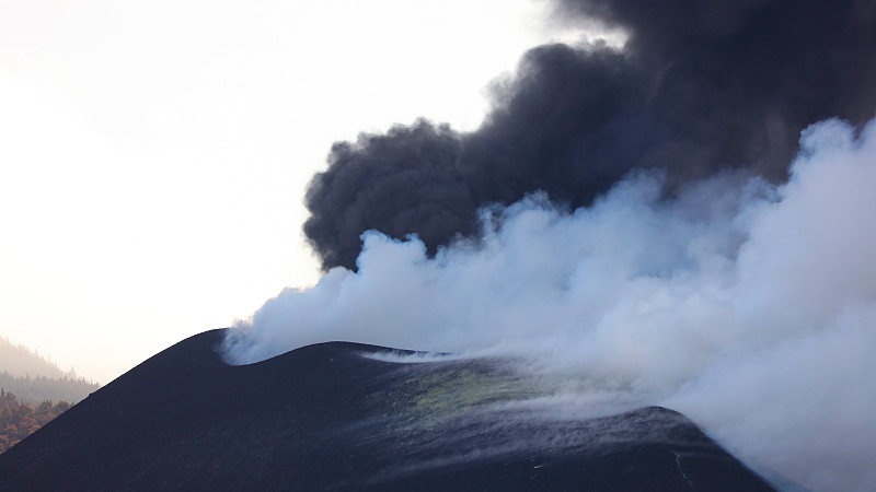 老山顶火山