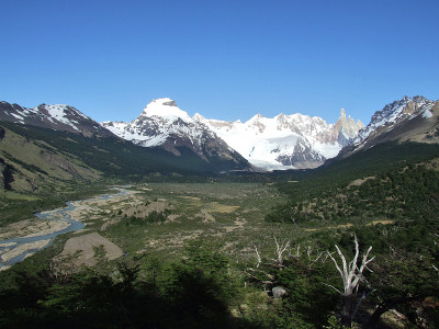 阿根廷巴塔哥尼亚的los glaciares国家公园清晨