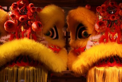 中国舞狮服装