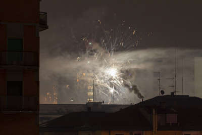 新年的焰火
