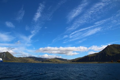 景观Unalaska-Dutch港