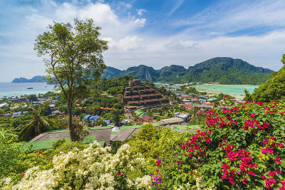 塘西村全景