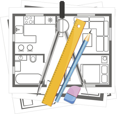 房屋平面图和绘图工具