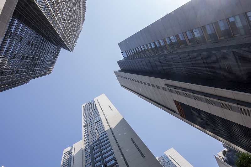 城市中的商业建筑