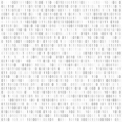 Binary code digital technology background. Compute