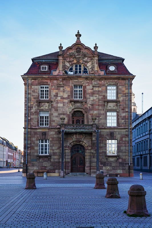 施佩尔大教堂大教堂广场和Stadthaus，施佩尔，德国